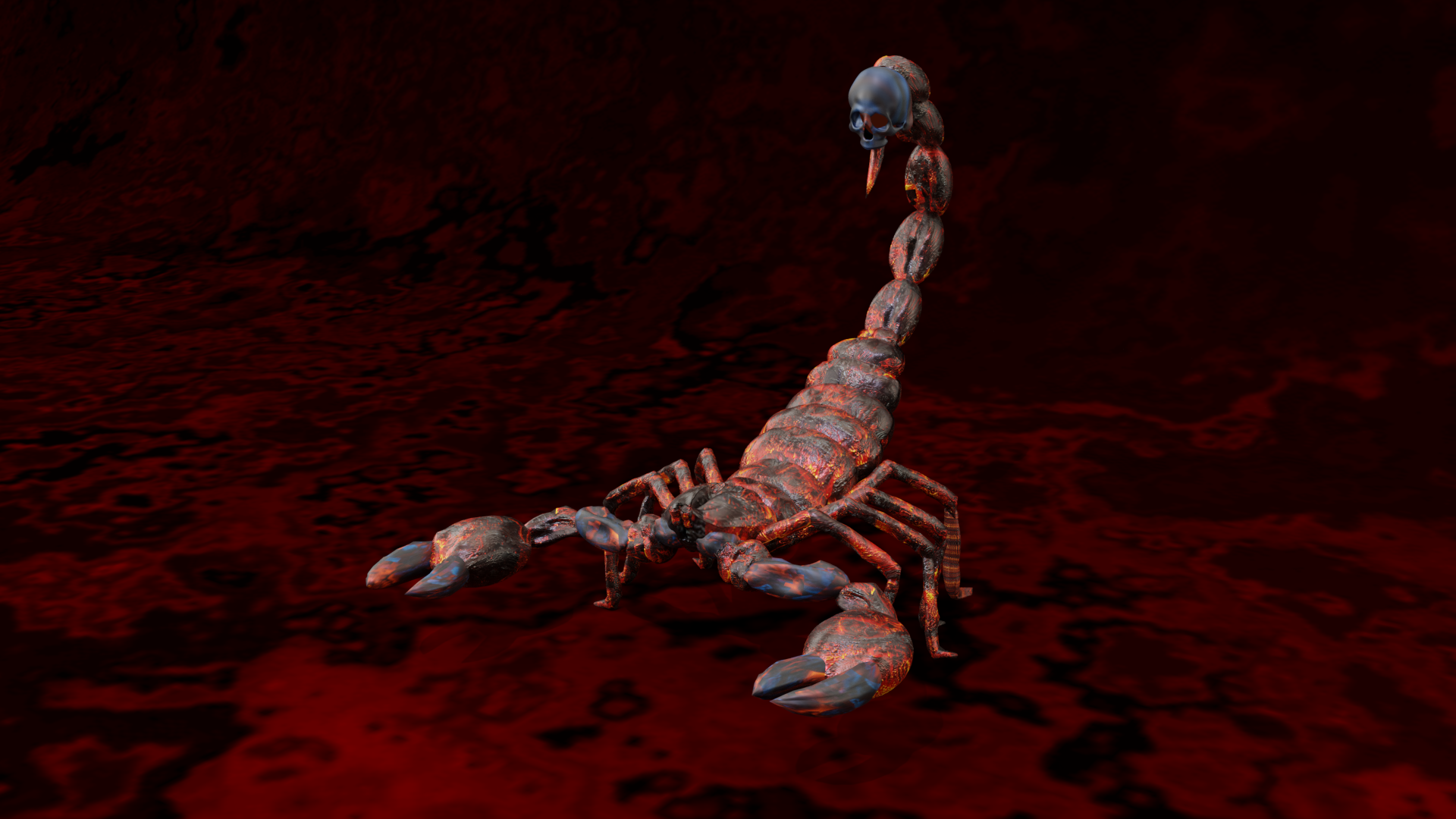 scorpion death sting