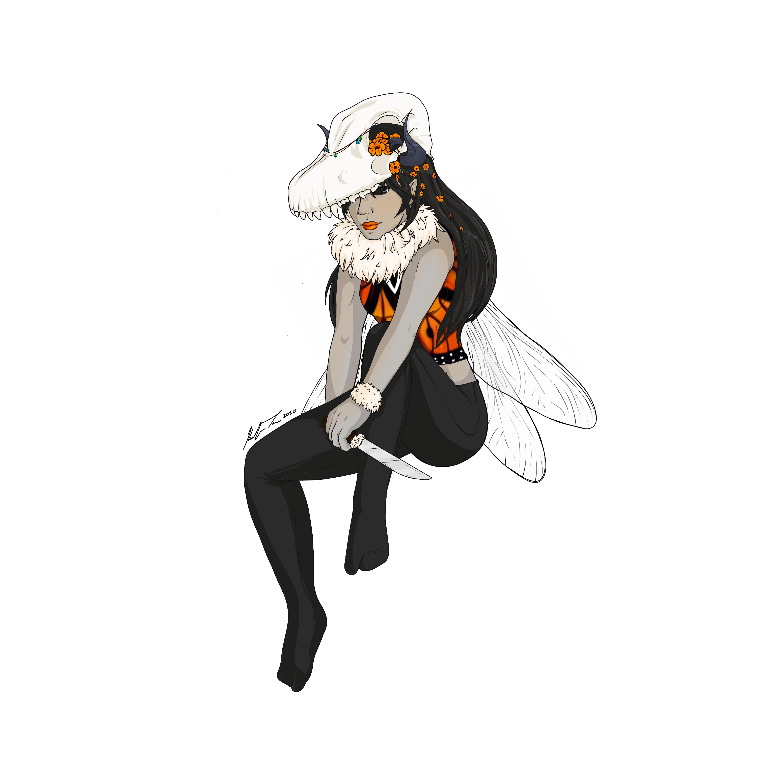 Butterfly Tiefling 