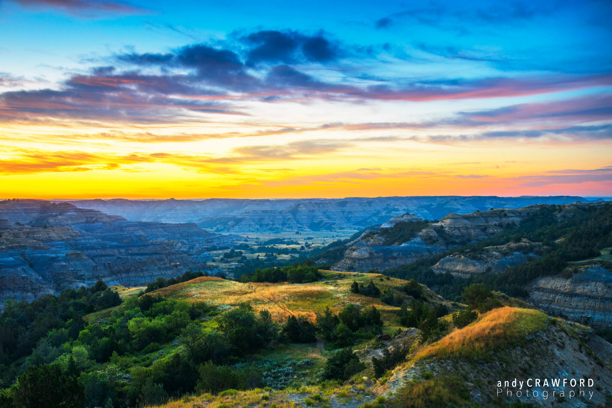 Andy Crawford Photography-First Light in the Valley of the Bison-logo