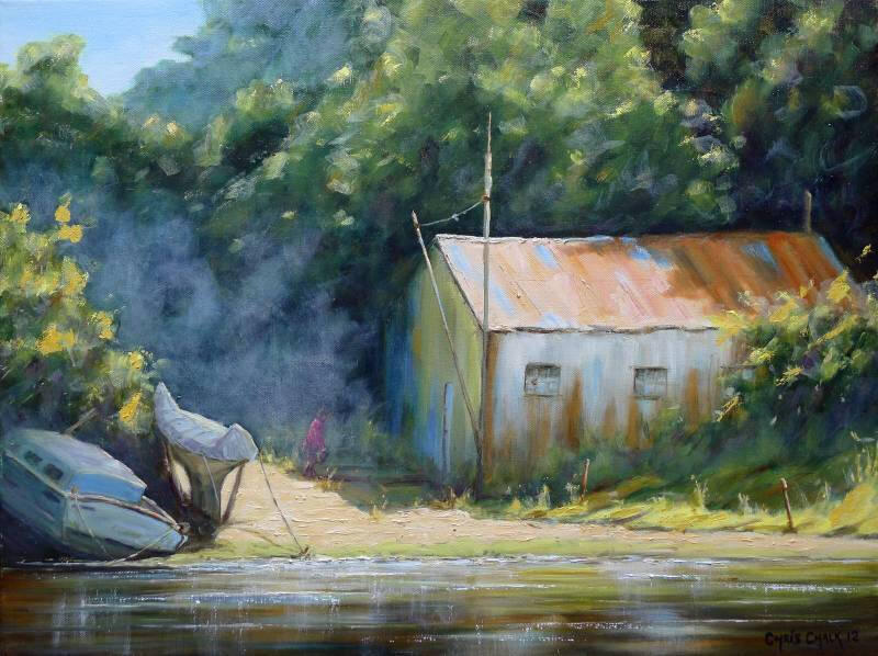 caernarfon_north_wales_painting