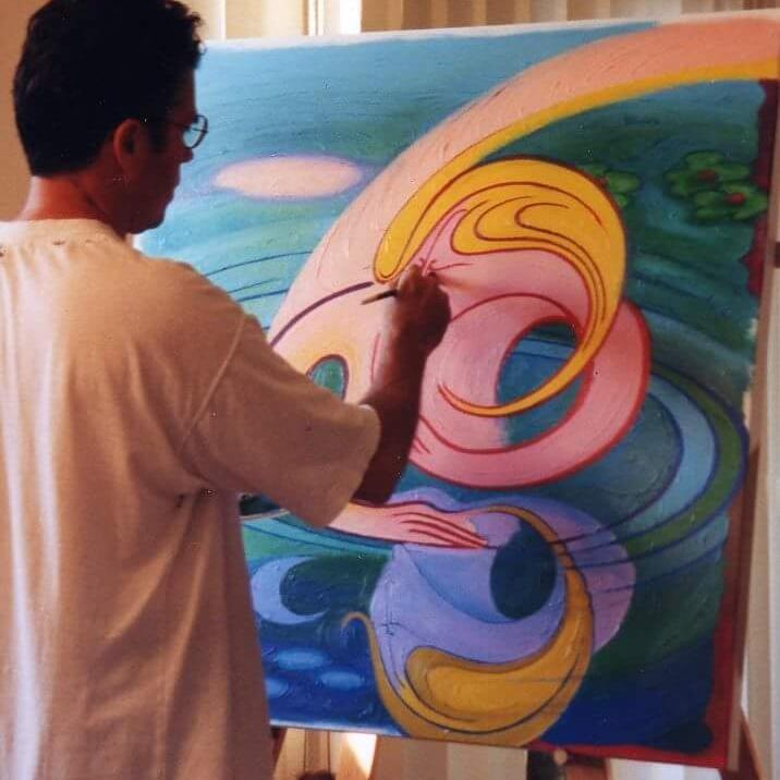 The Artist at Work - Jackson Dainty