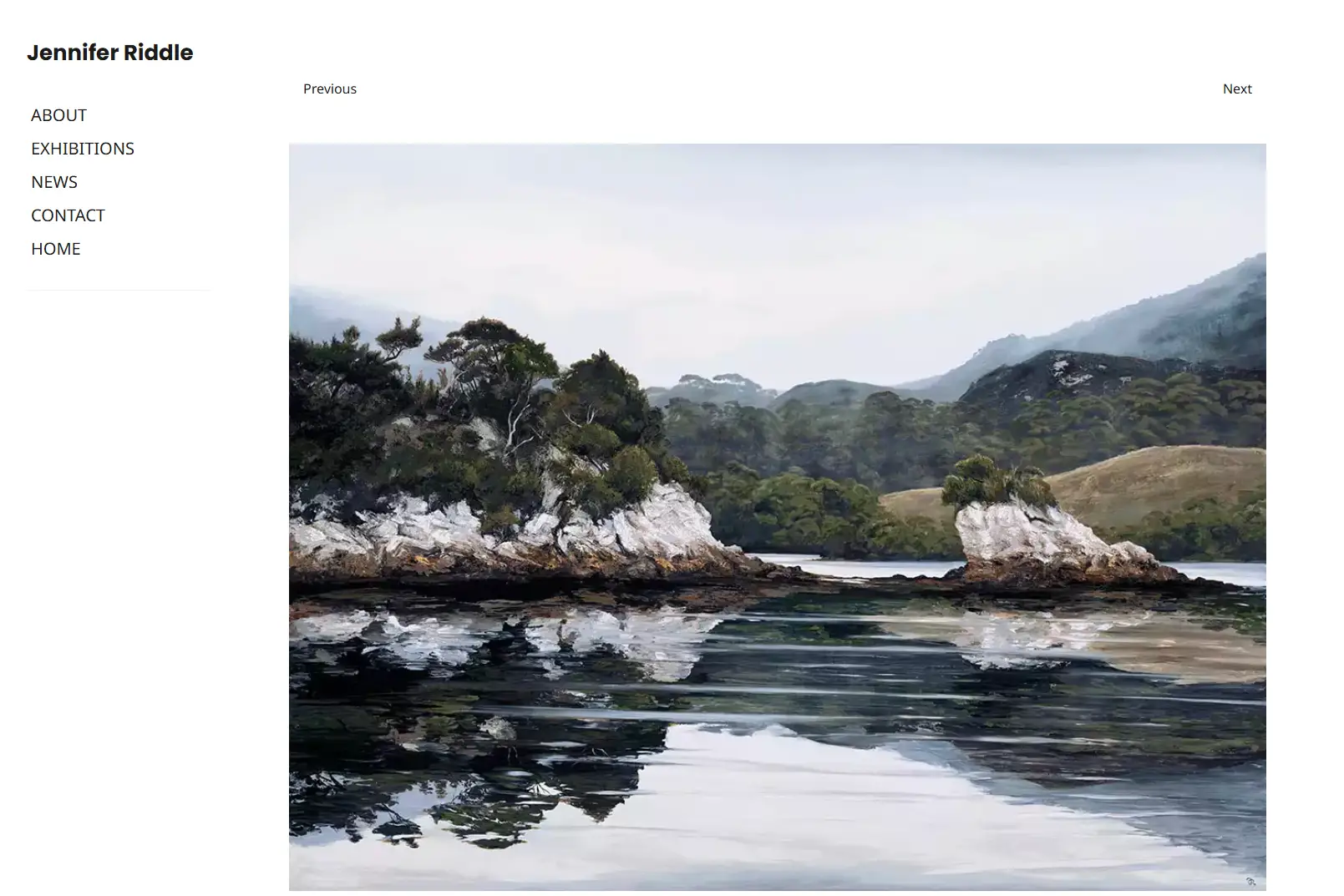 Exhibitions - view individual paintings 