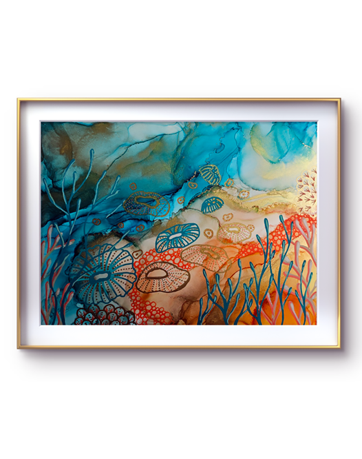 Coral Cove - Andrea Dell Art