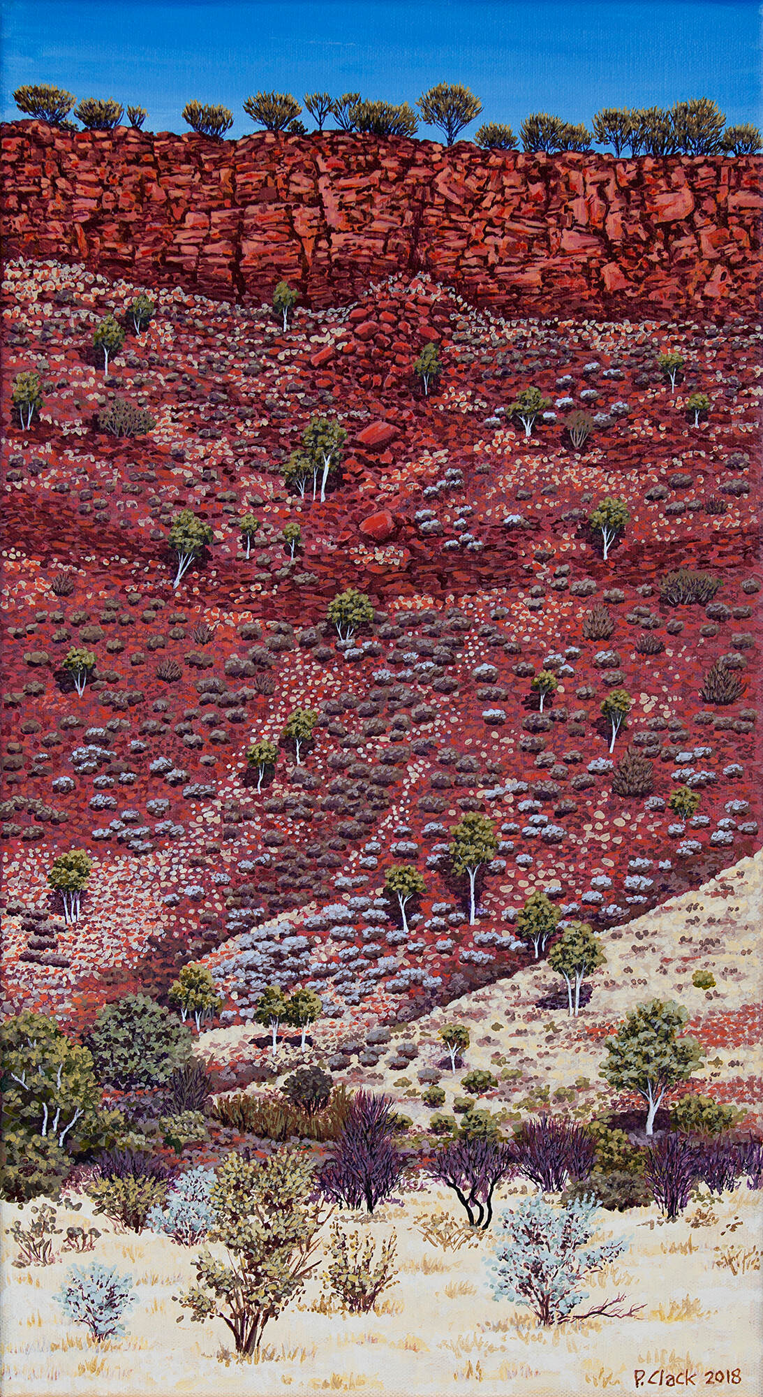 Red Range by Pauline Clack