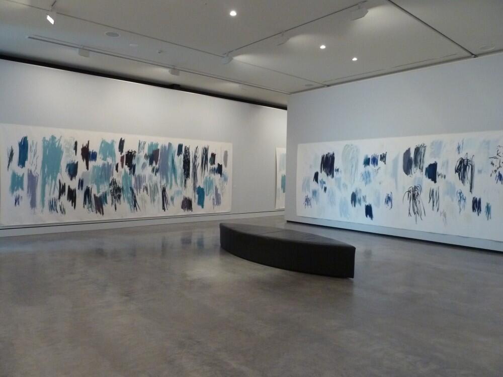 Installation Walking through the space of landscape MRAG by Wendy Stokes