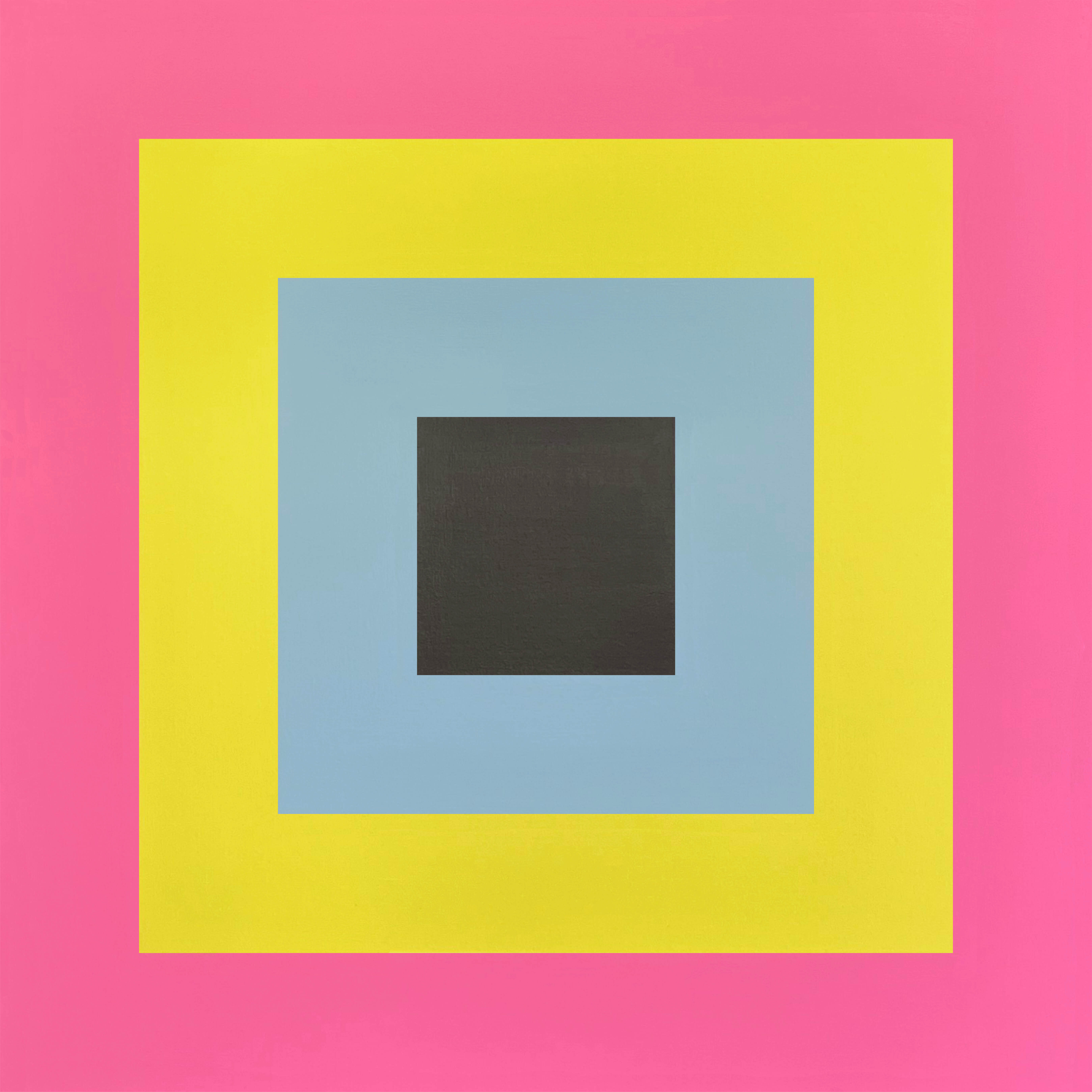 Colour Orb 4, 2025, acrylic on canvas, 24 x 24