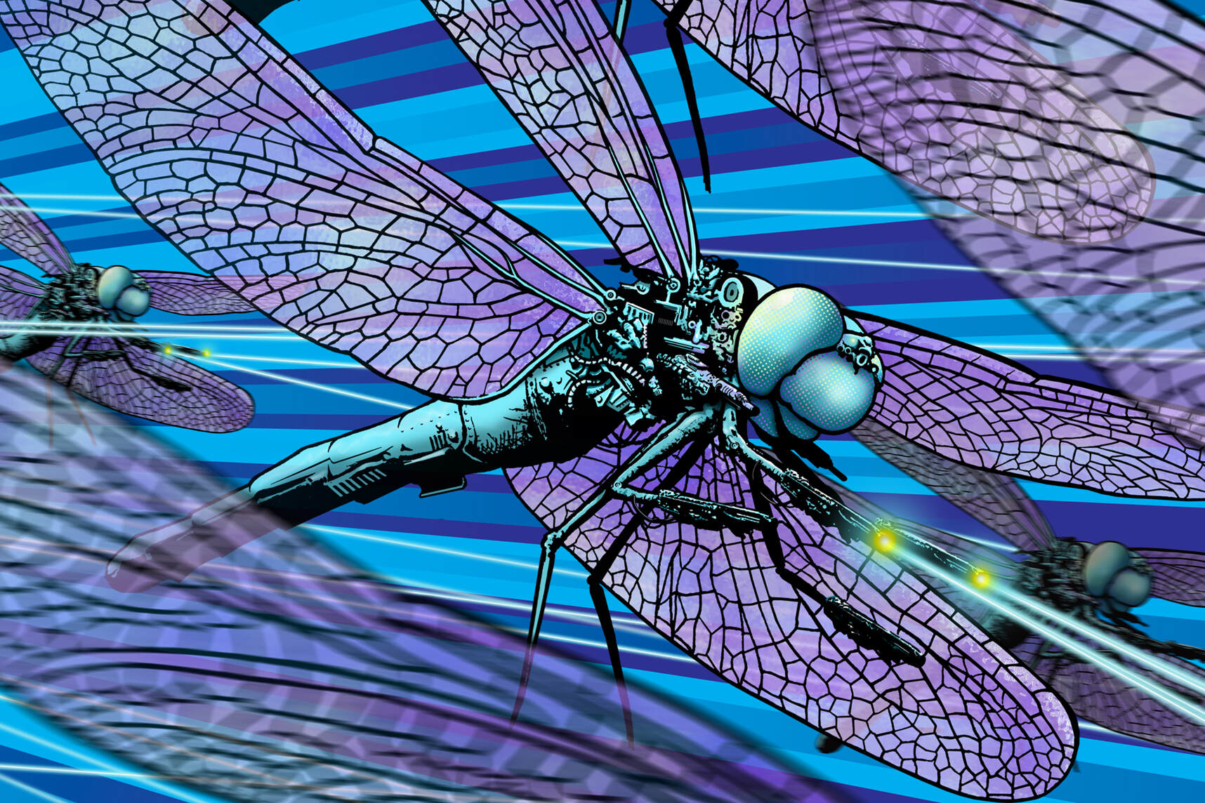 Dragonfly attack