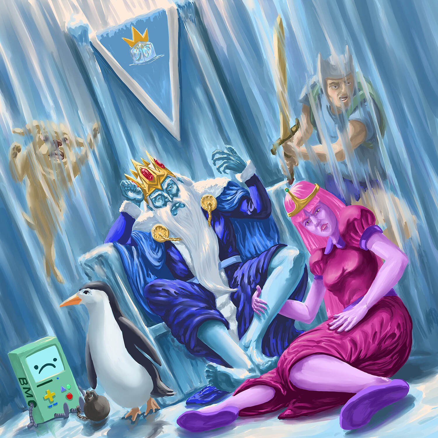 Ice King From Adventure Time