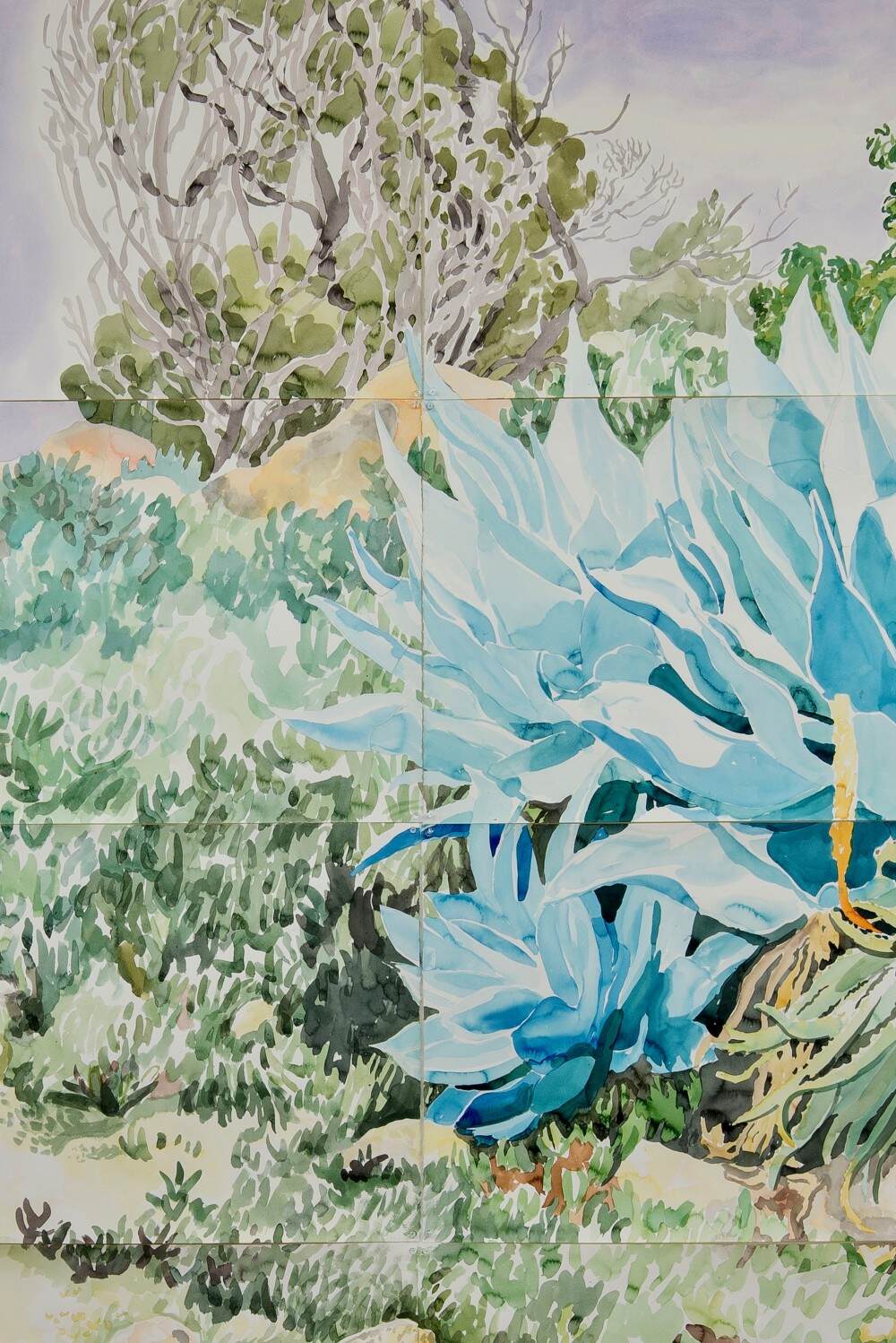A Midsummer Day's Dream, detail 4 2018 by Elizabeth Nelson