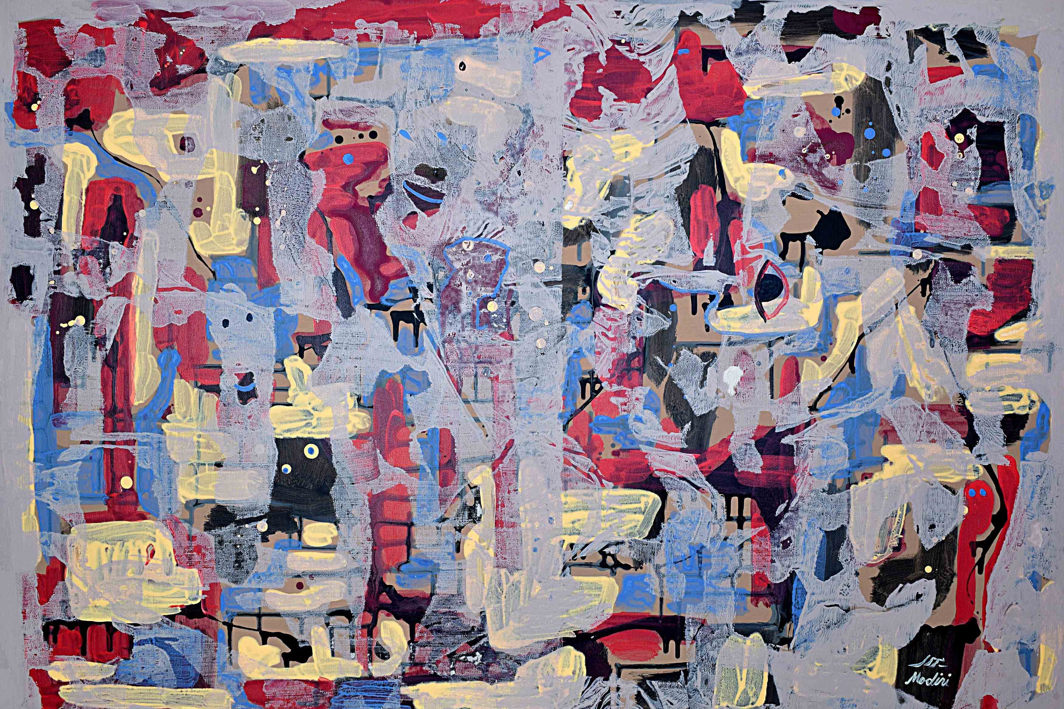 Last signs of winter-Acrylic on canvas-105x70cm-2019