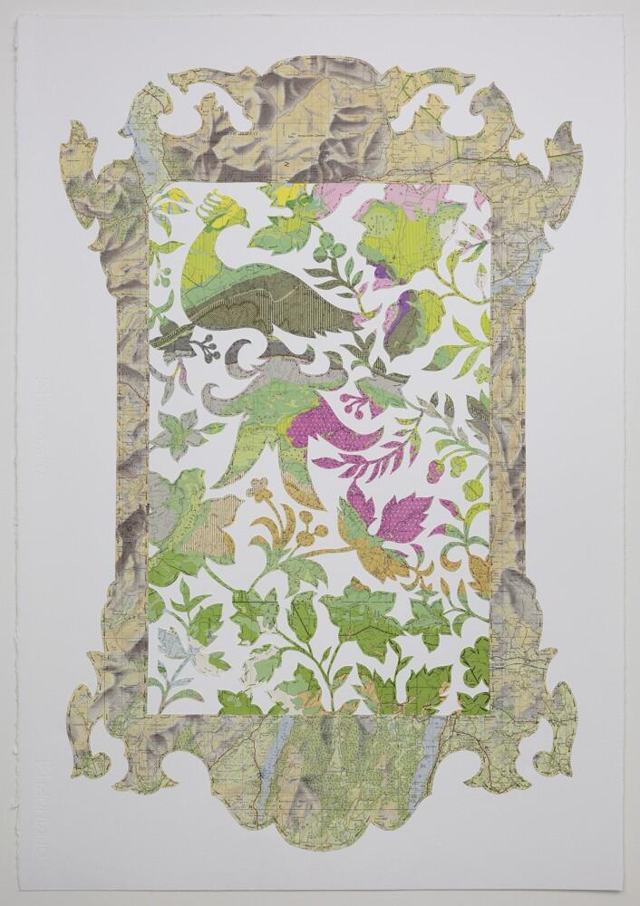 The Johnston Collection Mirror - Chintz 2