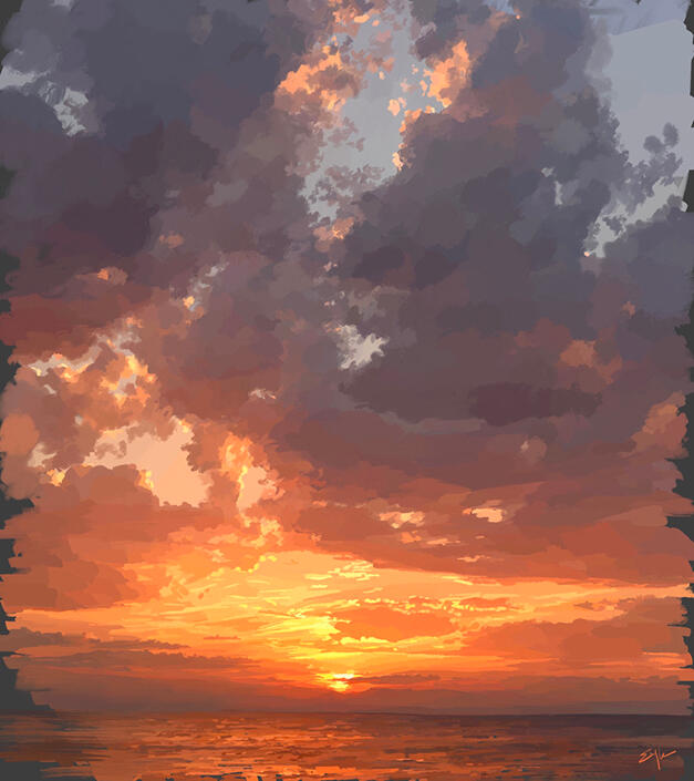 Abstract Seascape Nineteen