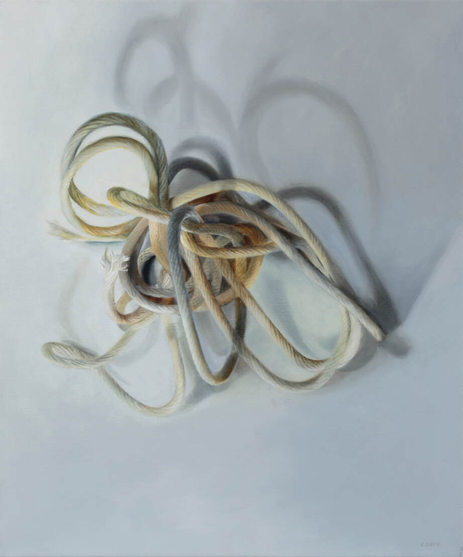 Lotz 2_Tied_2018_Oil on Linen_61 x 51cms