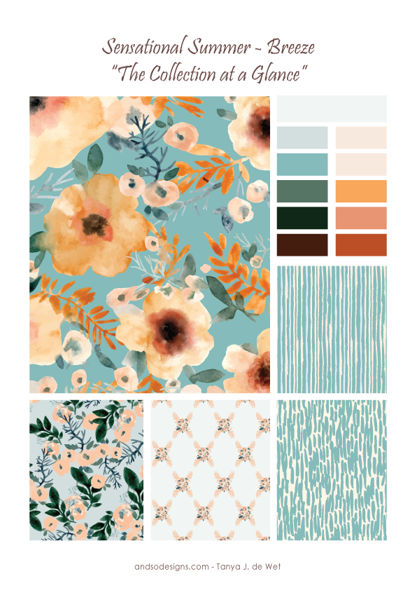 Summer Sensation - Breeze_The Collection at a Glance_Artboard 1_Artboard 1