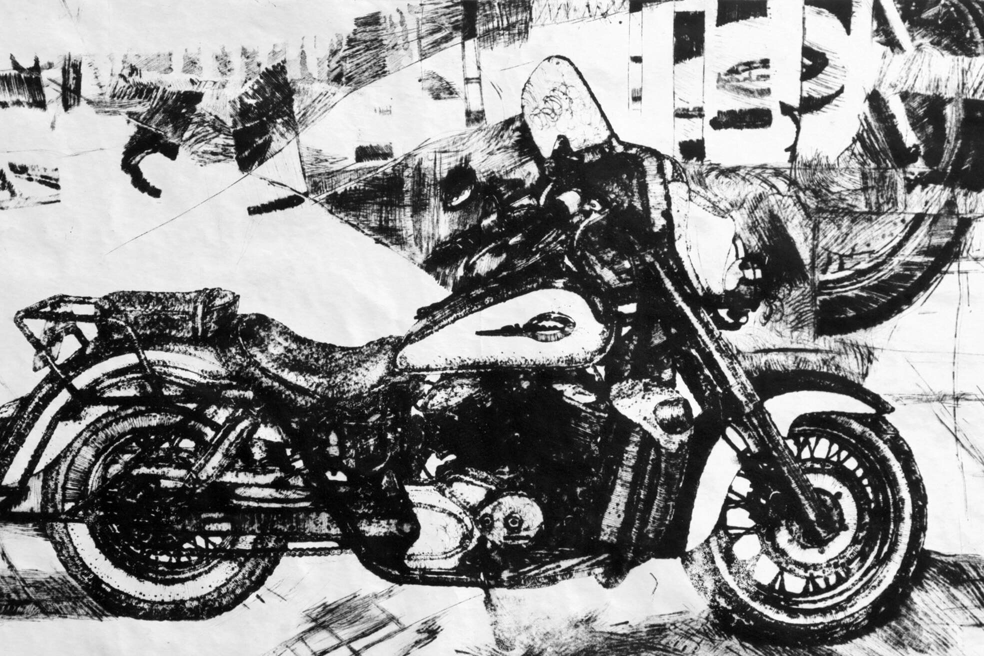 Honda-Printmaking on paper