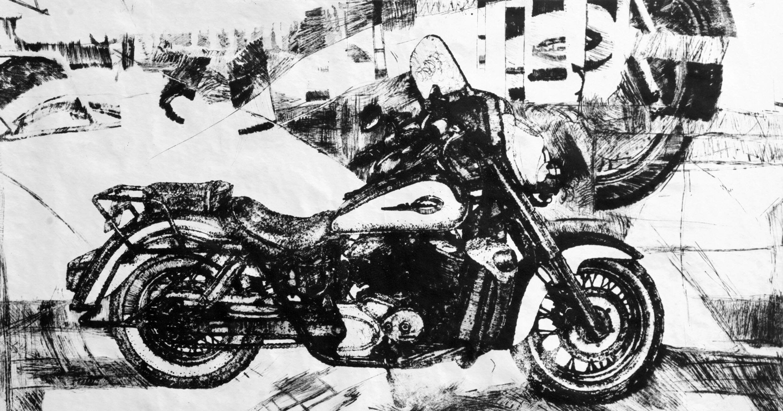 Honda-Printmaking on paper