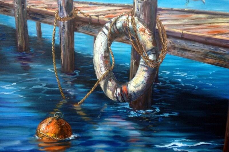Bollards and Buoys of the Mornington Peninsula. by Claire Spring