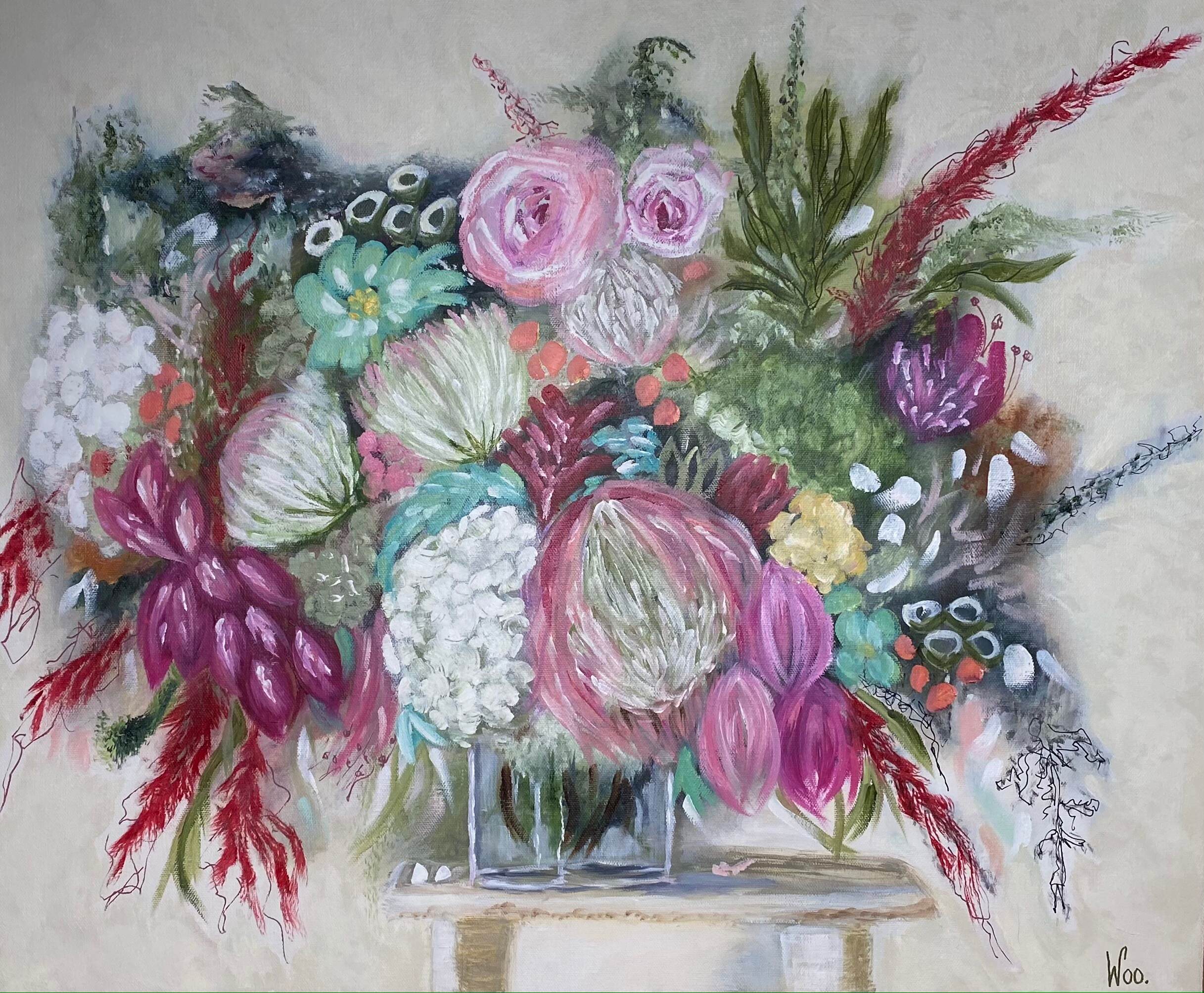 Abundance by Woo Art 60x40 oil 