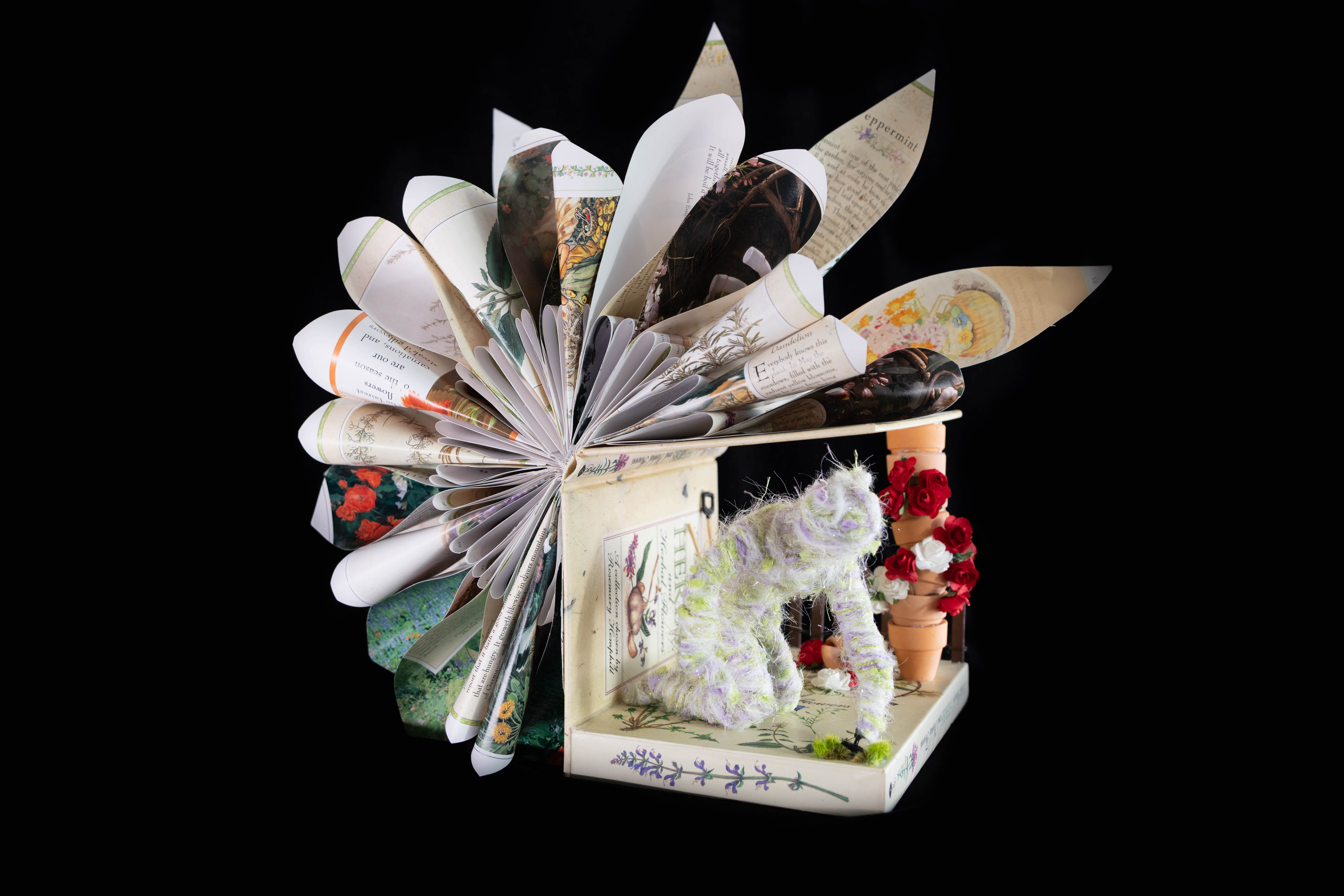 Sandra's_always_weeding_Sherree_Halliwell_Sculpture_40x36x22cm_$130