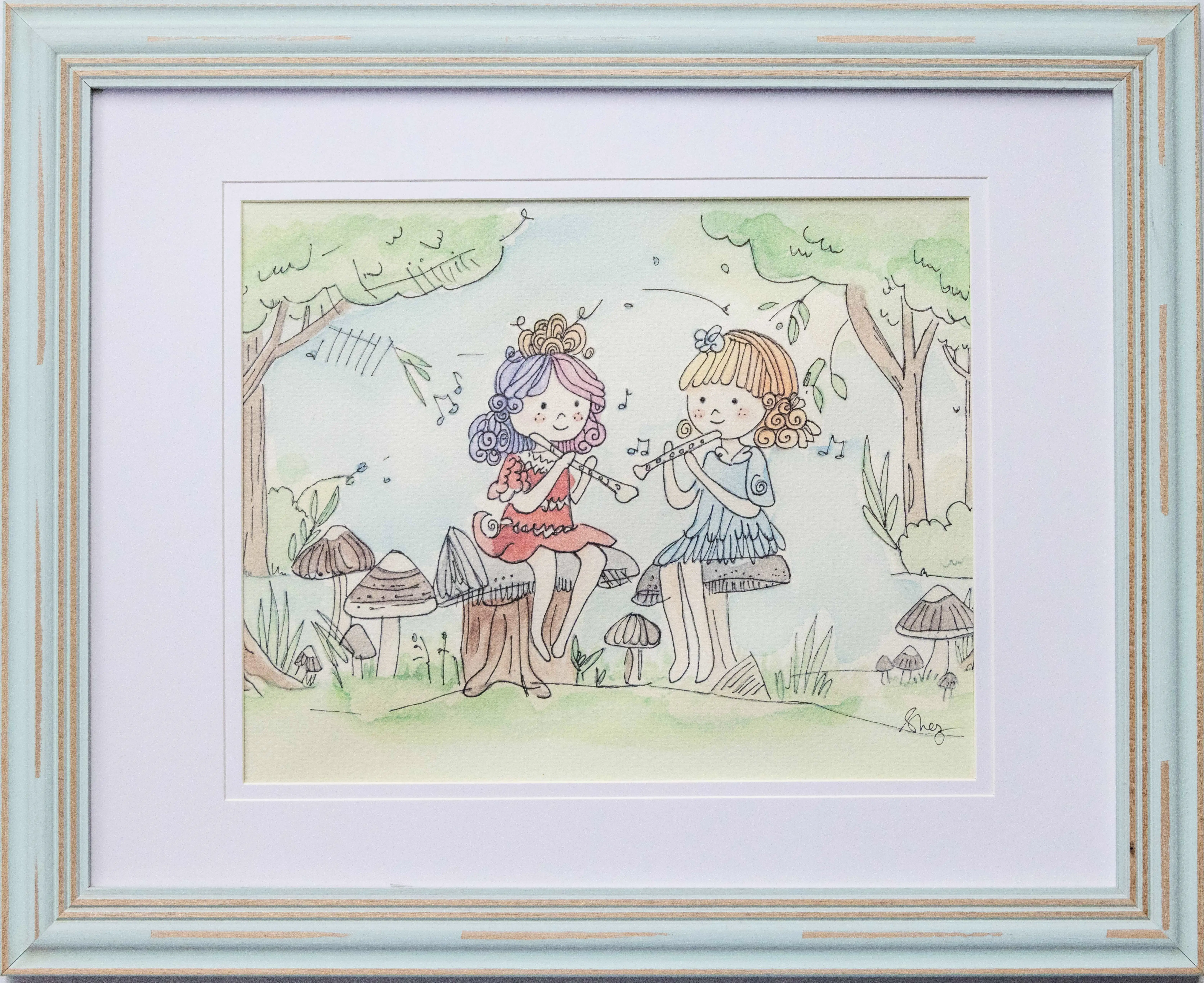 Tootles_Watercolour_Ink_42x33cm_$55