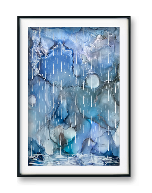 A Rainstorm’s Lullaby - Andrea Dell Art