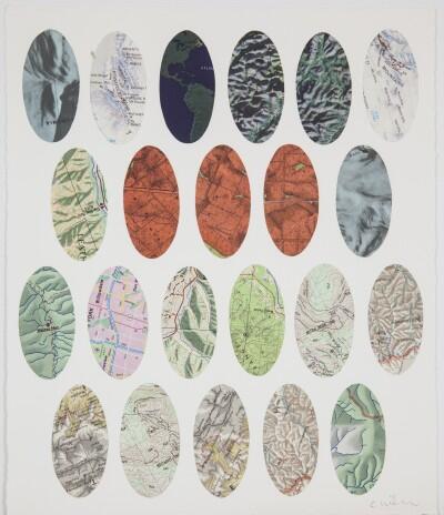 View works from Field Notes and Mollweide Series