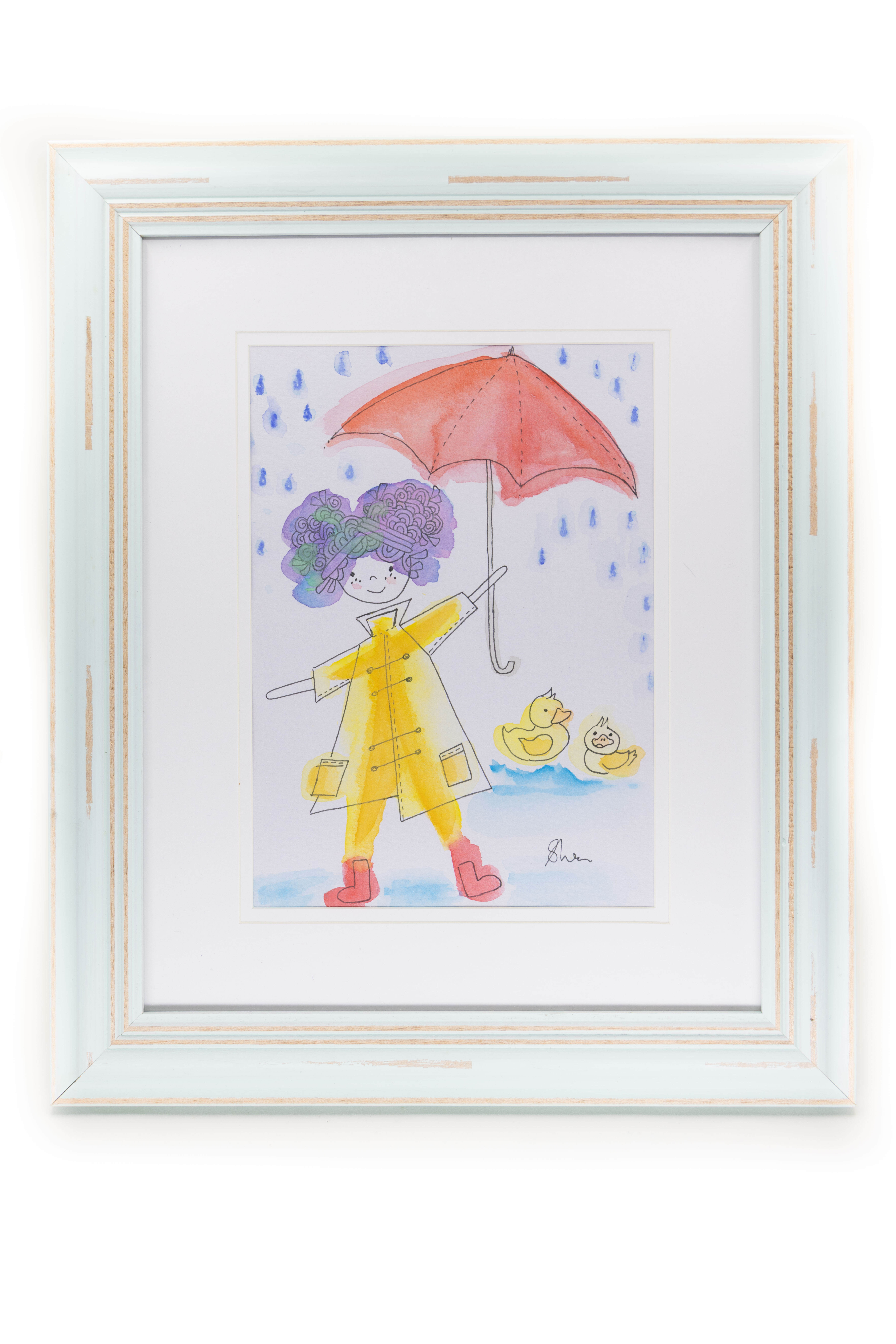 Weather_for_ducks_Sherree_Halliwell_Watercolour_31x26cm_$40