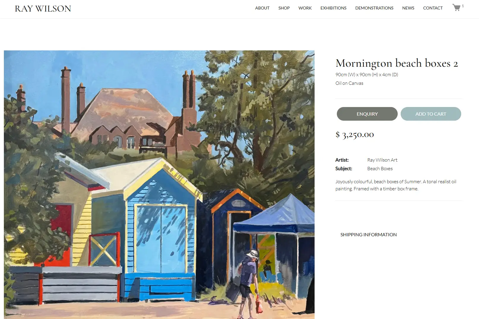 Sell art online