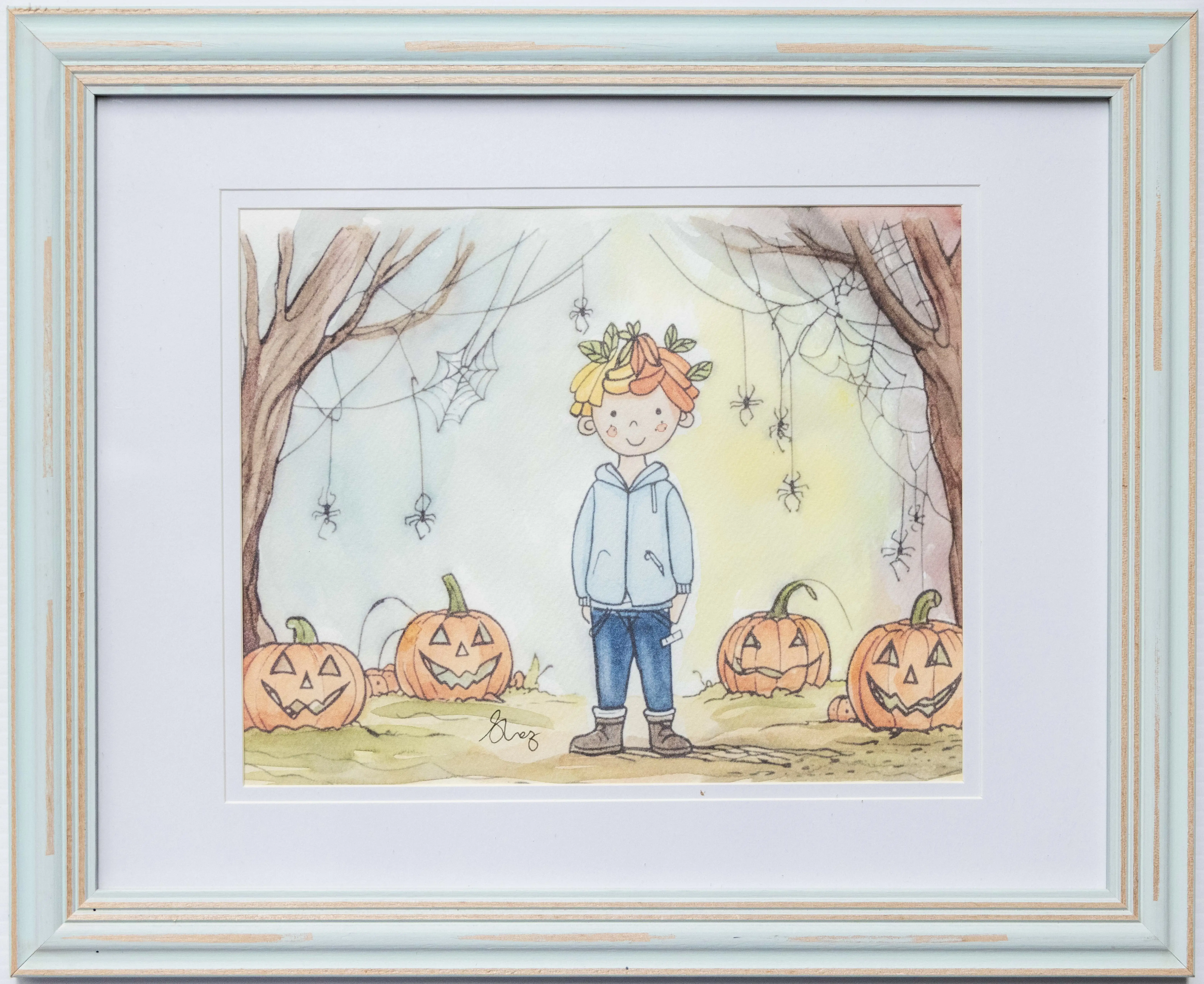 Spooky_Watercolour_Ink_42x33cm_$55