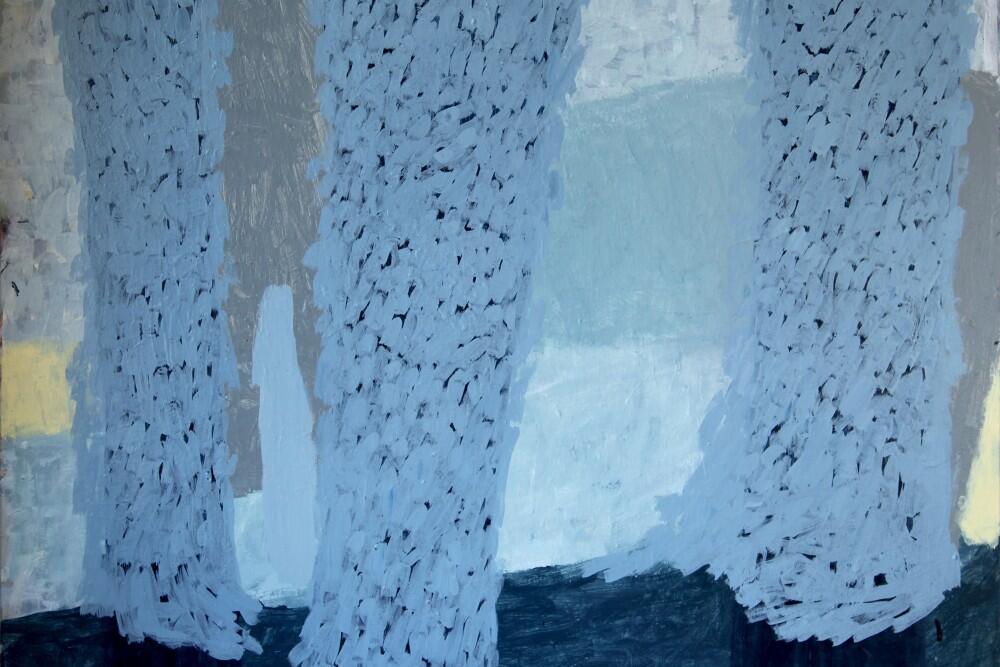 the fog turned everything blue by Ana Young