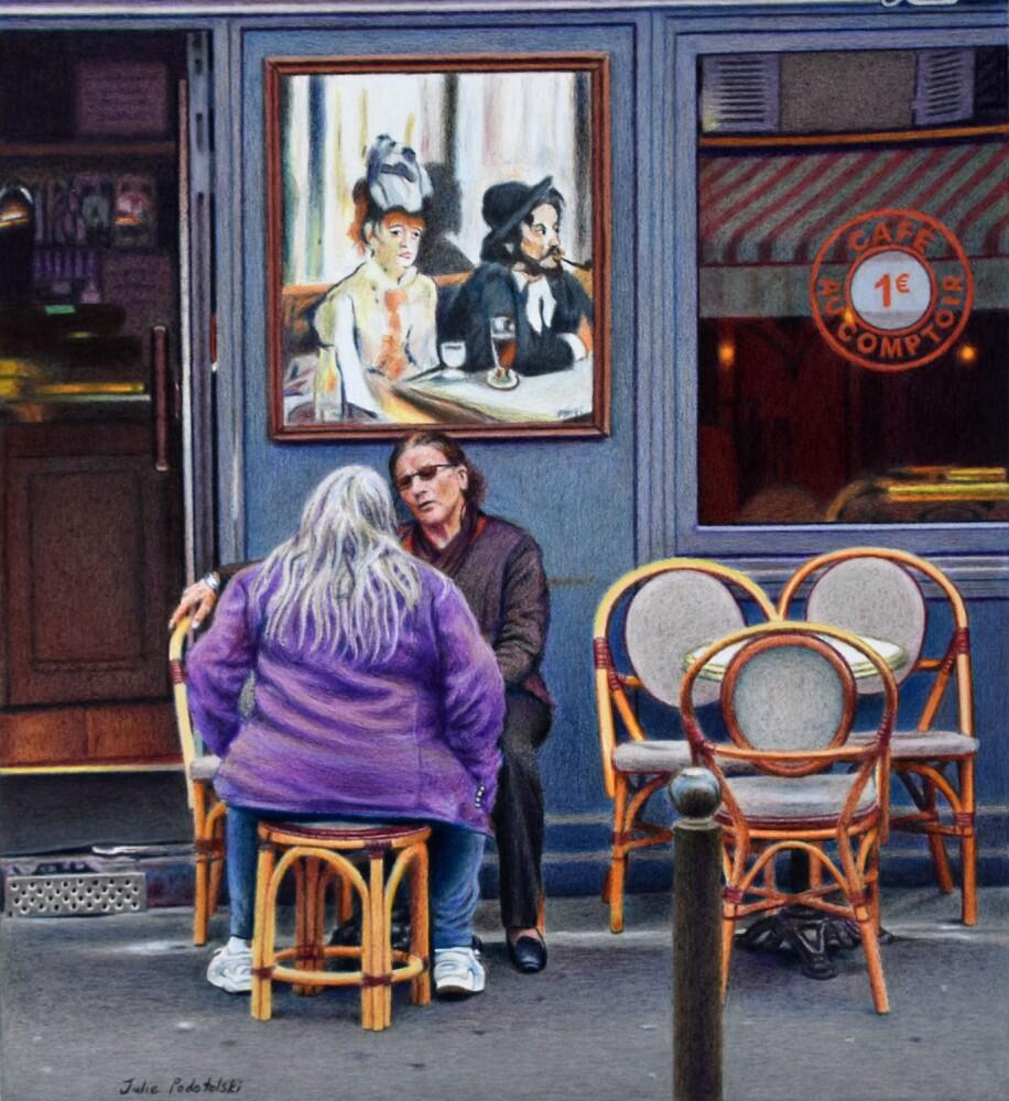 Café des Arts by Julie Podstolski