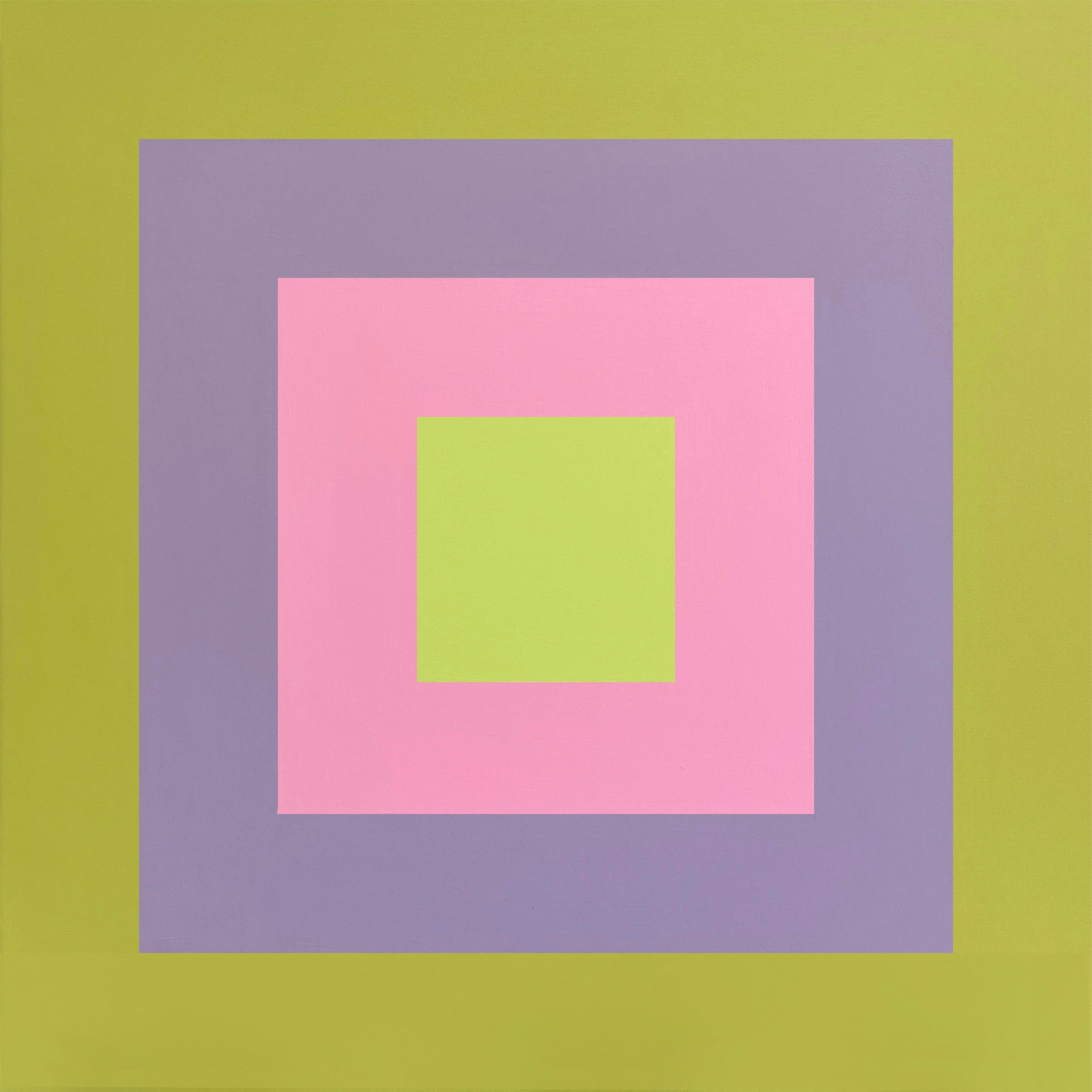 Colour Orb 15, 2025, acrylic on canvas, 24 x 24