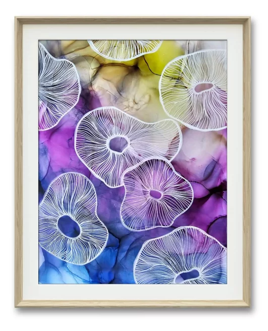 Compass Jellyfish -Andrea Dell Art