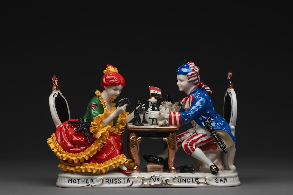 Mother Russia vs Uncle Sam by Penny Byrne