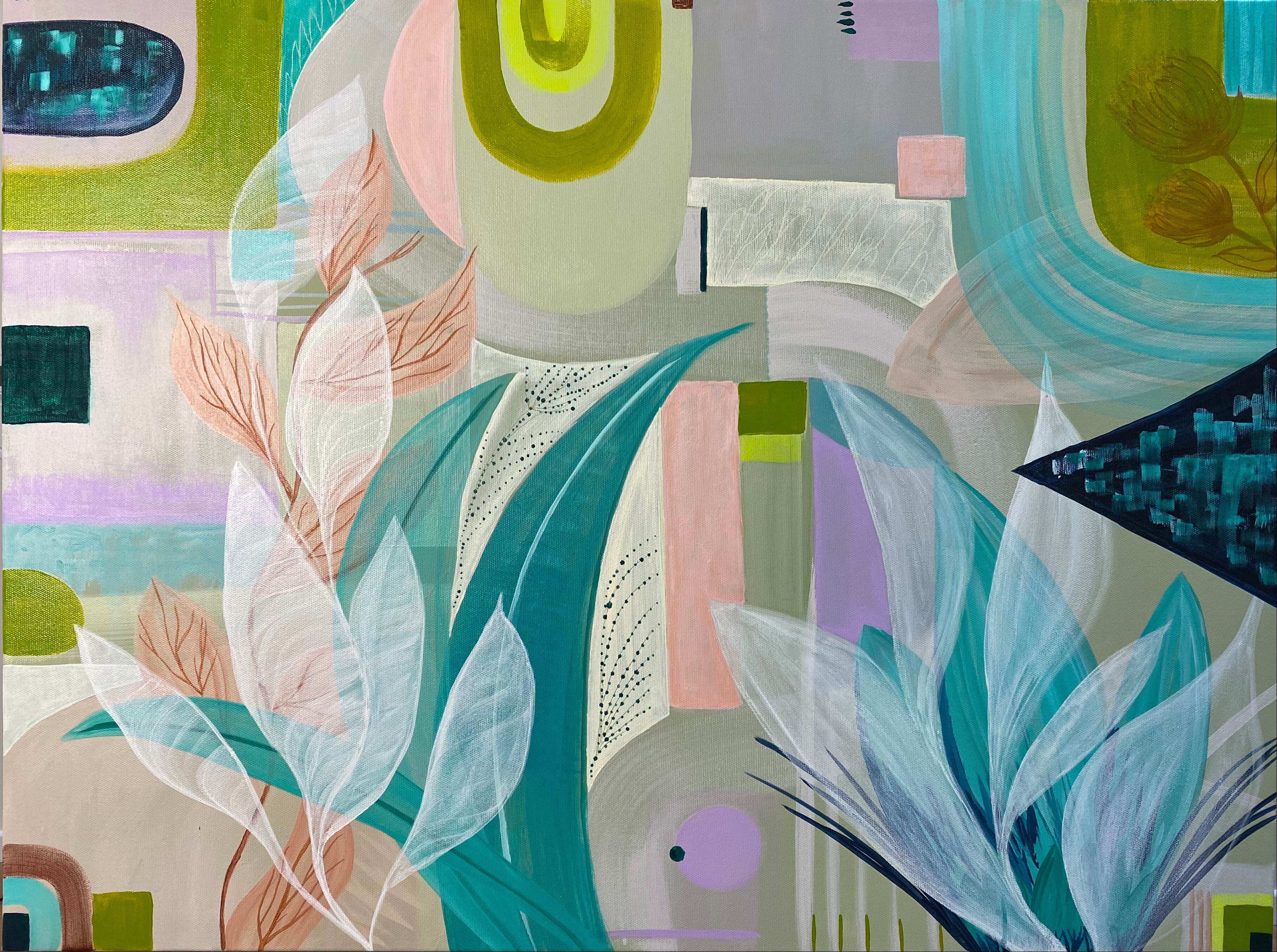 Fragments by Woo Art 100x 76 mixed media