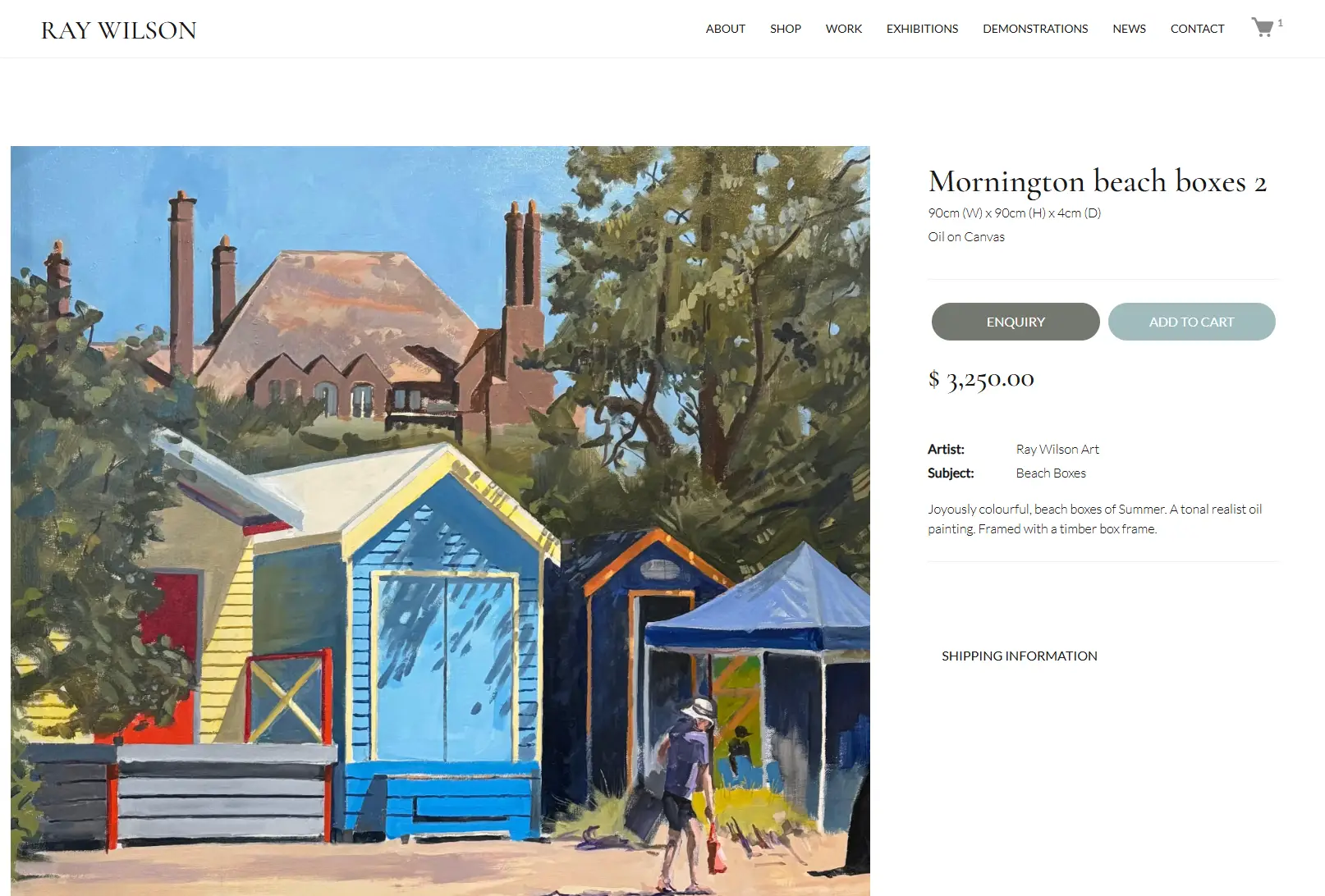 Sell art online