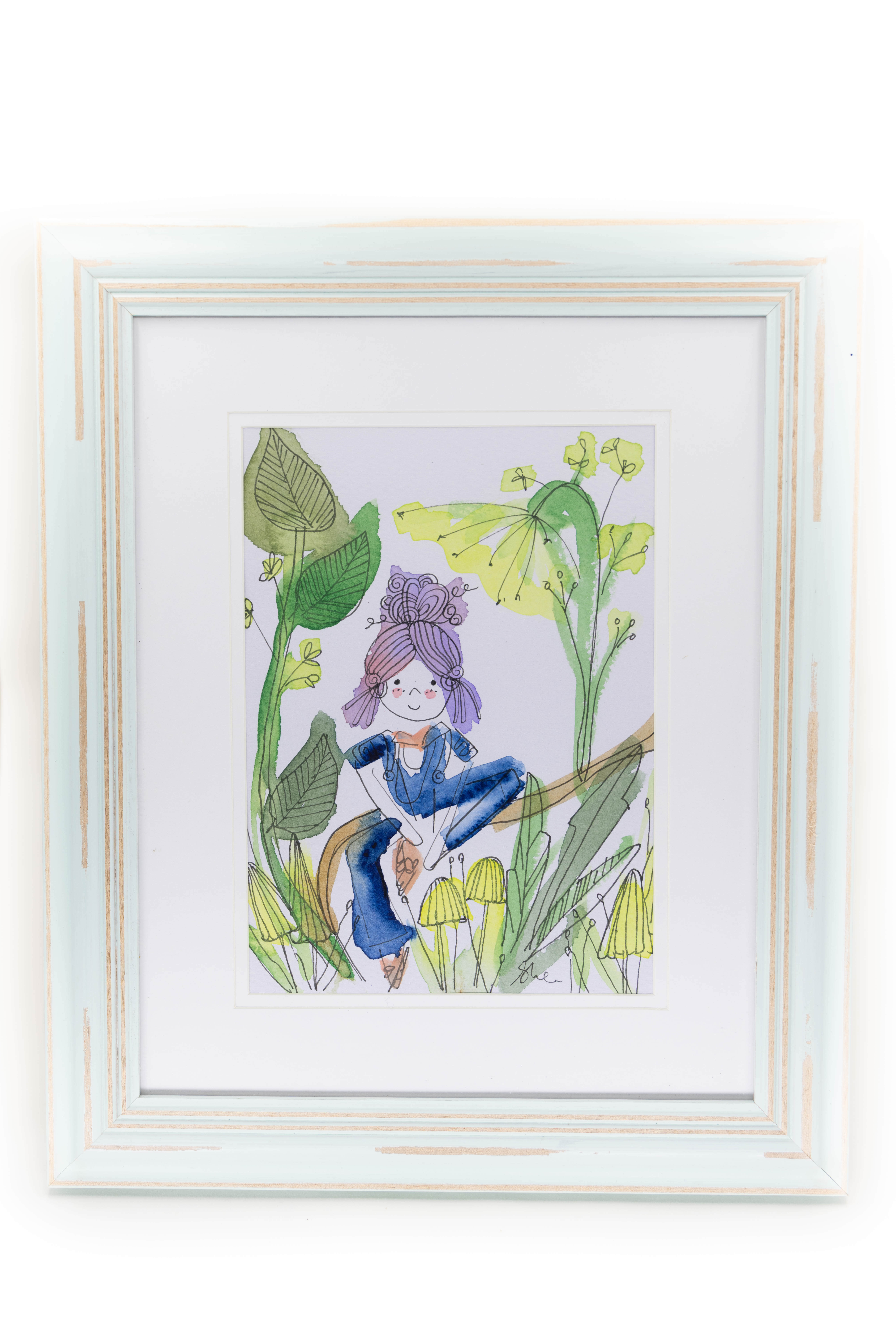 Greeny_Sherree_Halliwell_Watercolour_31x26cm_$40