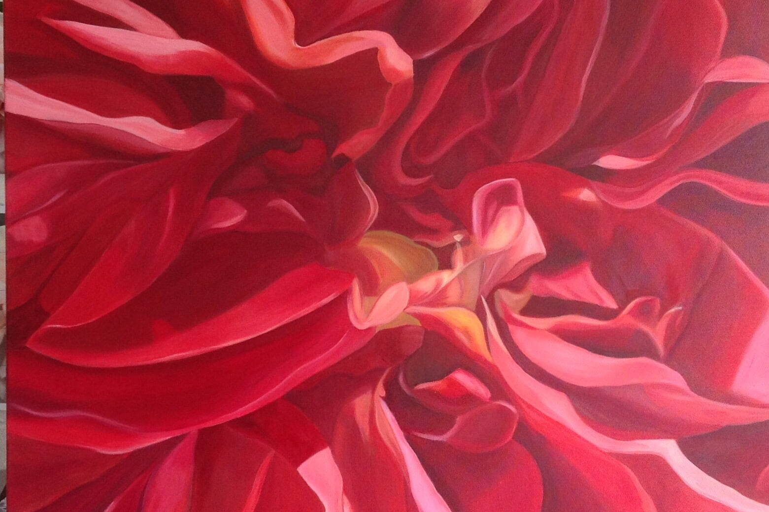 Floral painting by Shona Jones