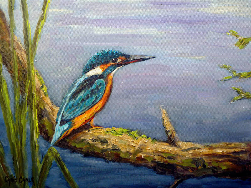 kingfisher-painting
