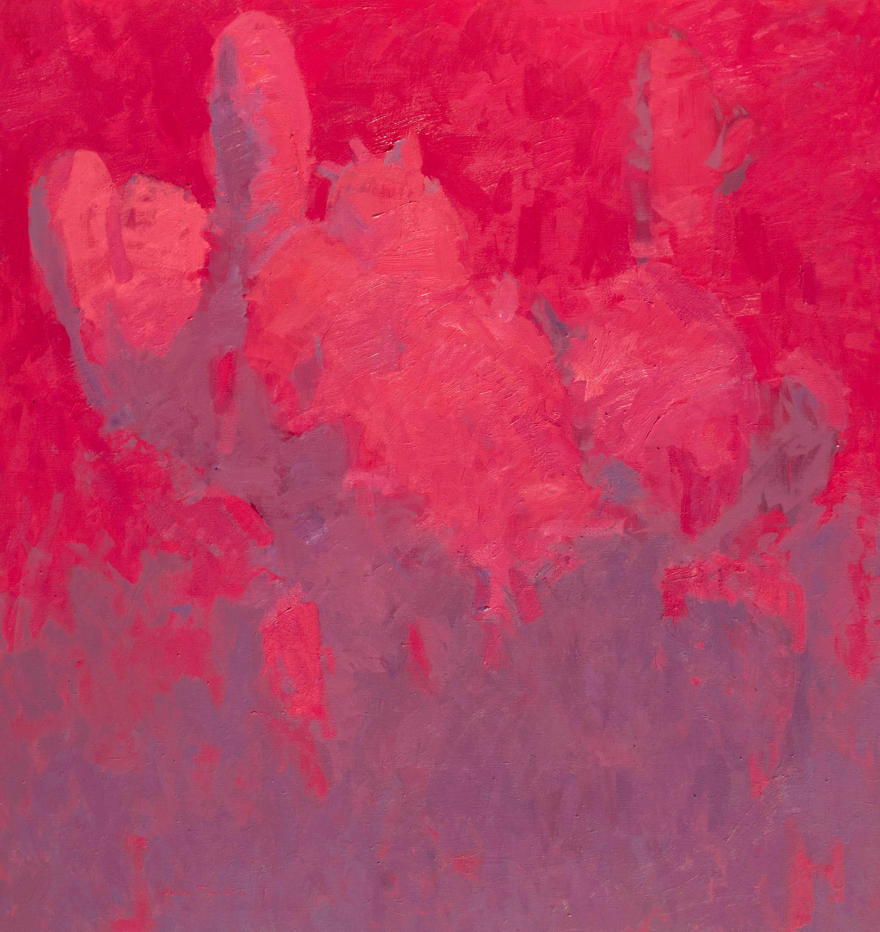Glib Franco-Cactus-Magenta Dream-Oil on canvas-140x150cm-2015-USD2600