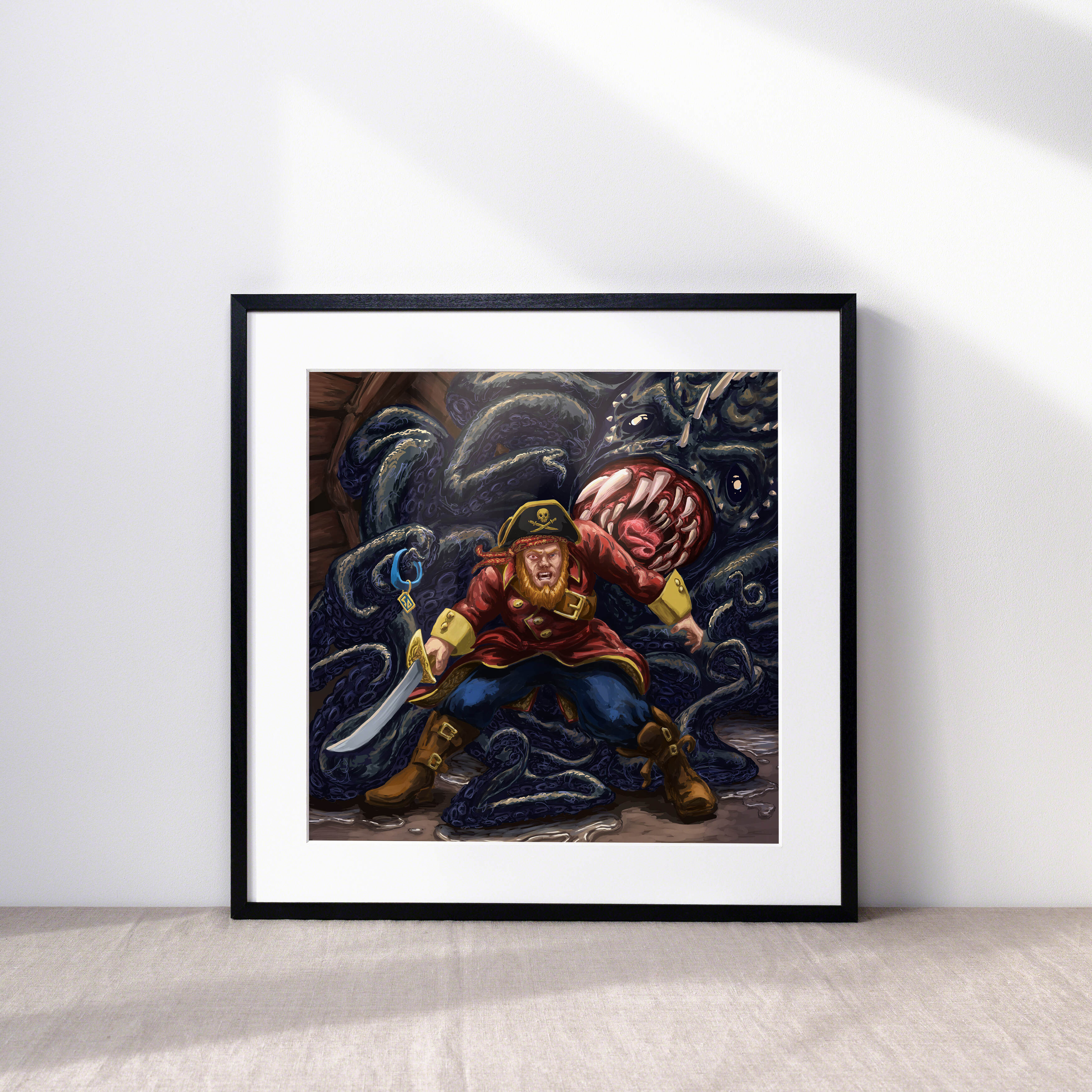 RedBeard From Scooby Doo in a Frame