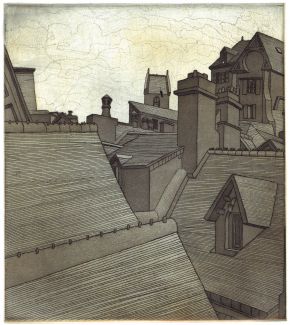 rooftops, mont saint-michel