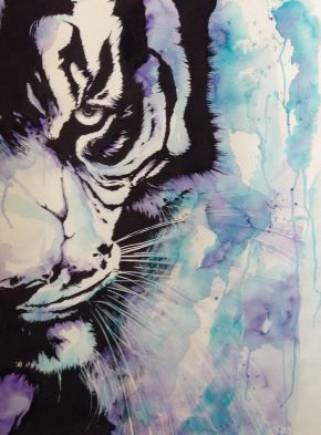 Tiger watercolour_2016