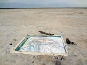 View works from Salt Lakes, Victoria