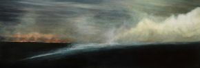 Pastoral Burn (2013) oil on canvas 45x135_sm