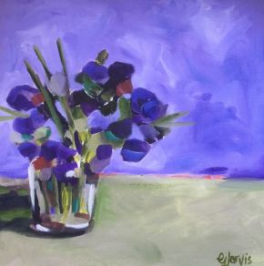 purple posy