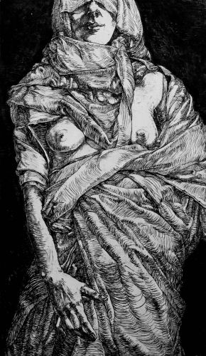 Virginity-3-Etching on paper-60x96cm-2014