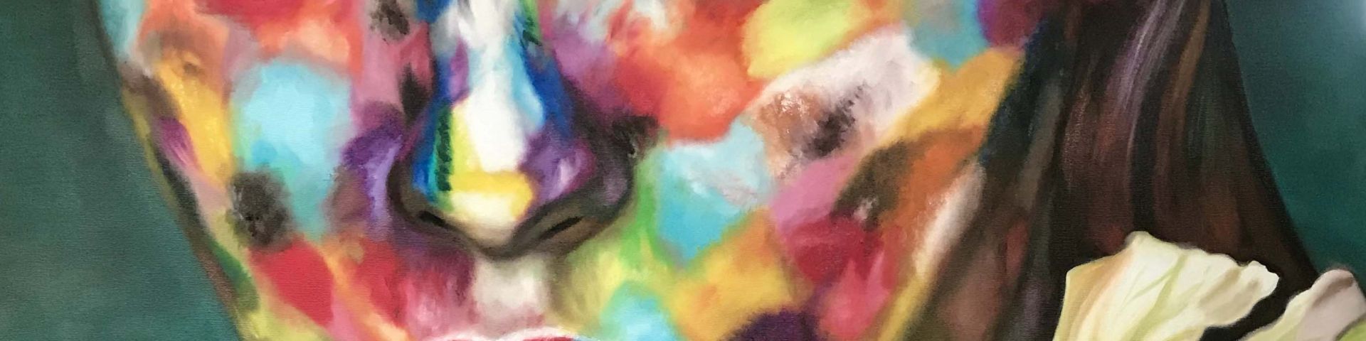 Valentina Andrees-Eva in Colors-Oil on Canvas-100x120cm-2019-USD5000