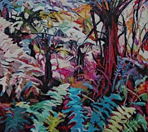 Vibrant Bush Encounter by barbara bateman