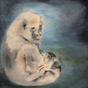 Mother gorilla 2011 by Ann Shenfield